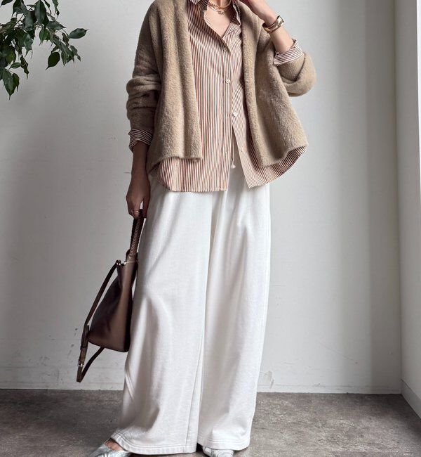  「フェザーヤーンカーディガン」|カーディガン|