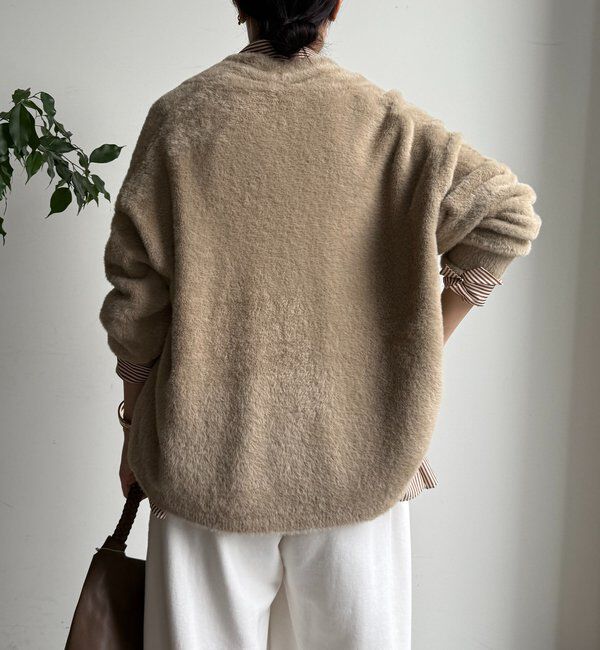  「フェザーヤーンカーディガン」|カーディガン|