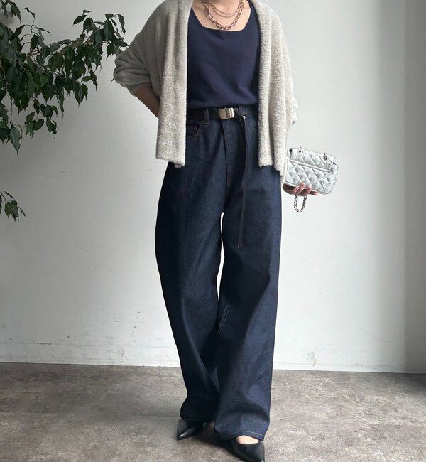  「フェザーヤーンカーディガン」|カーディガン|