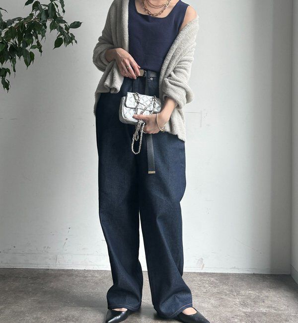  「フェザーヤーンカーディガン」|カーディガン|