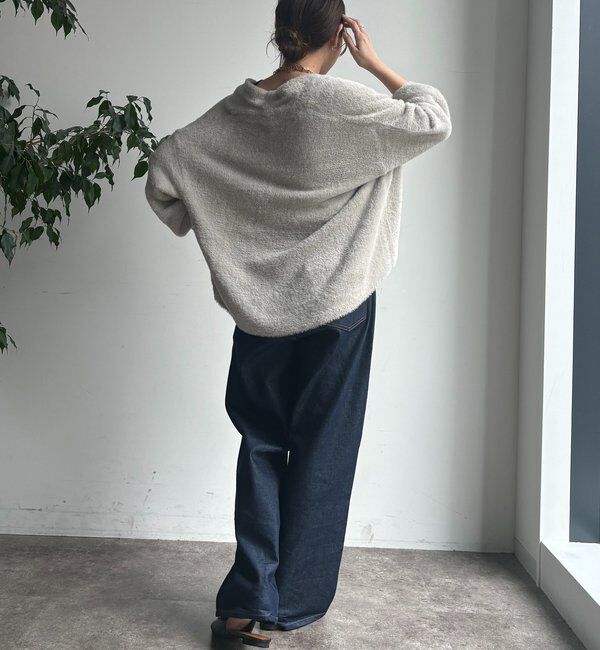  「フェザーヤーンカーディガン」|カーディガン|