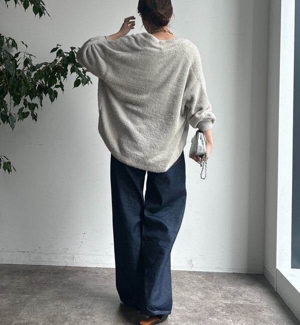  「フェザーヤーンカーディガン」|カーディガン|