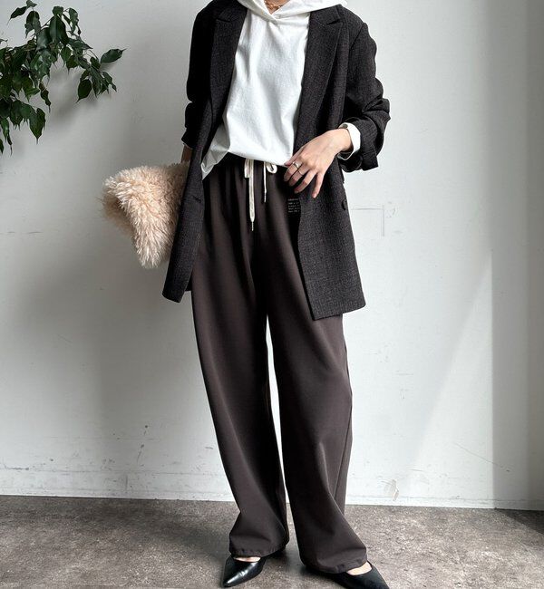  「裾切替フーディー」|Tシャツ・カットソー|