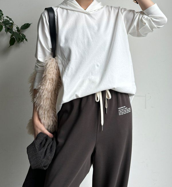  「裾切替フーディー」|Tシャツ・カットソー|