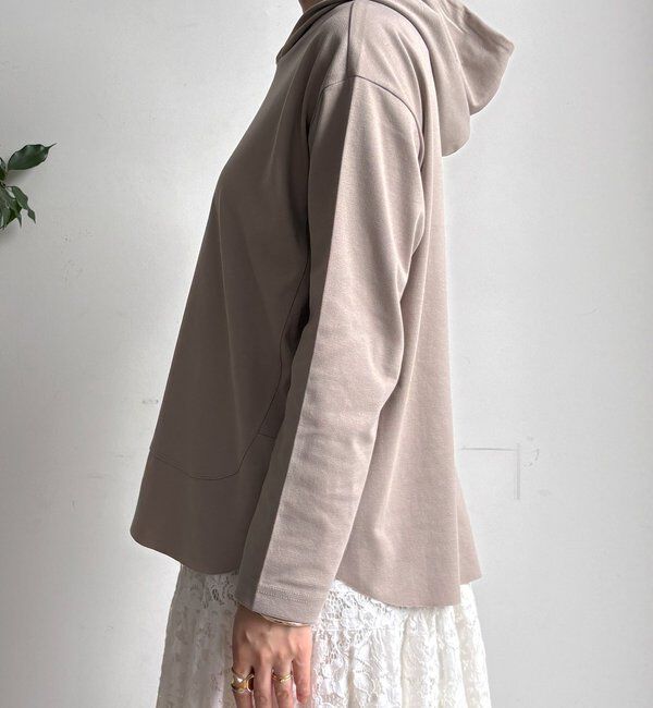  「裾切替フーディー」|Tシャツ・カットソー|