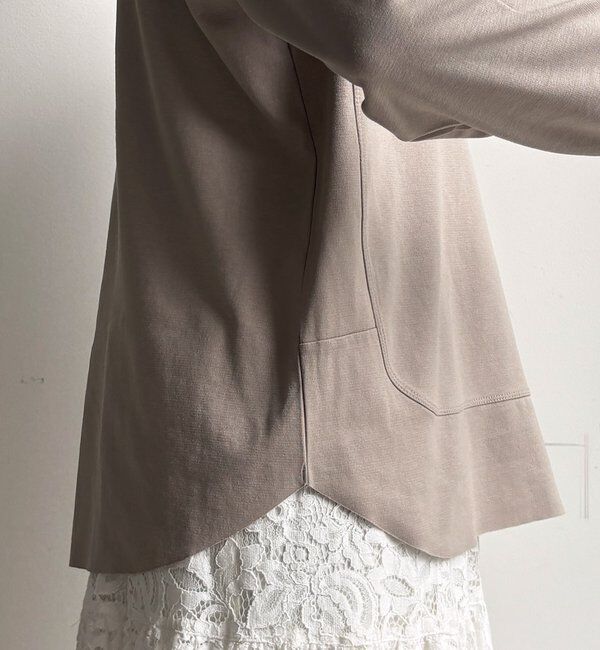  「裾切替フーディー」|Tシャツ・カットソー|