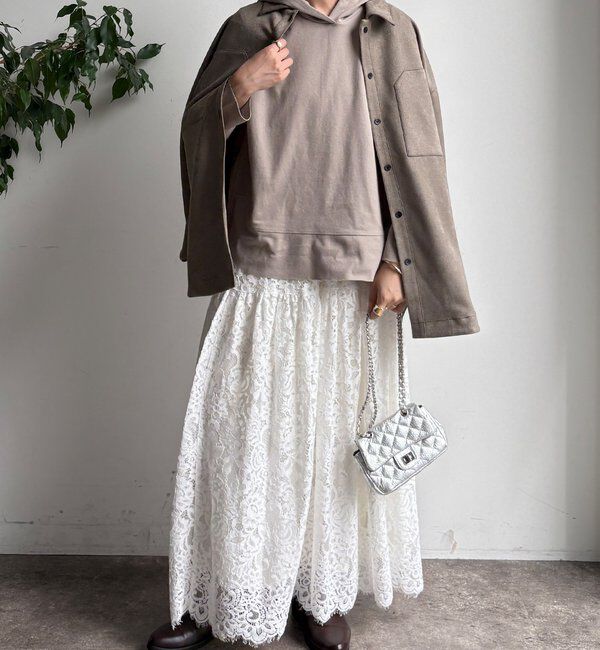  「裾切替フーディー」|Tシャツ・カットソー|