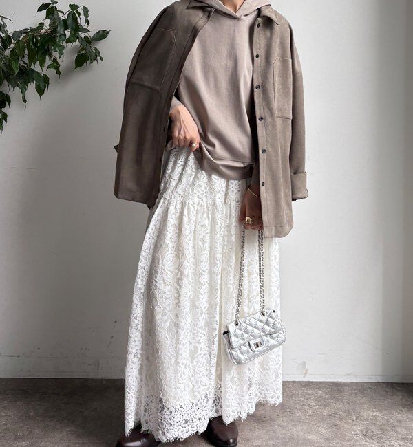  「裾切替フーディー」|Tシャツ・カットソー|