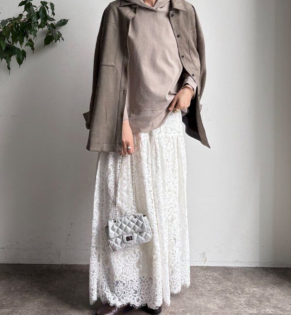  「裾切替フーディー」|Tシャツ・カットソー|