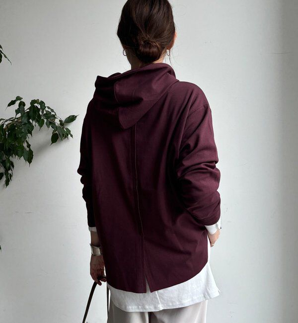  「裾切替フーディー」|Tシャツ・カットソー|