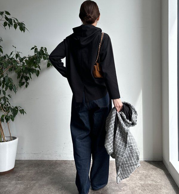  「裾切替フーディー」|Tシャツ・カットソー|