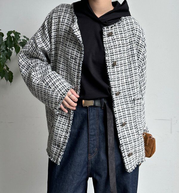  「裾切替フーディー」|Tシャツ・カットソー|