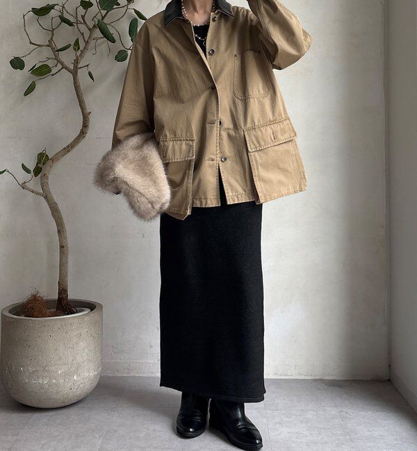  「【WEB限定】ニットタイトスカート」|スカート|