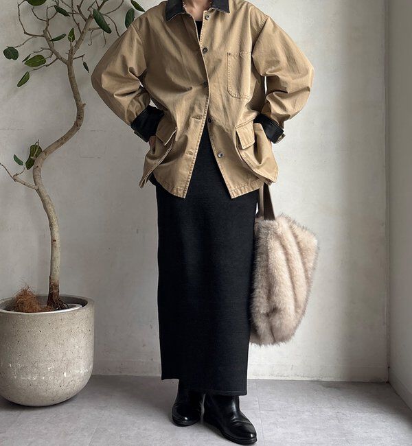  「【WEB限定】ニットタイトスカート」|スカート|