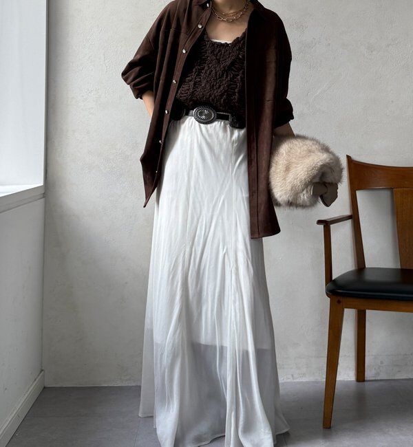  「【WEB限定】ケーブル編みローゲージニットベスト」|ニット・セーター|