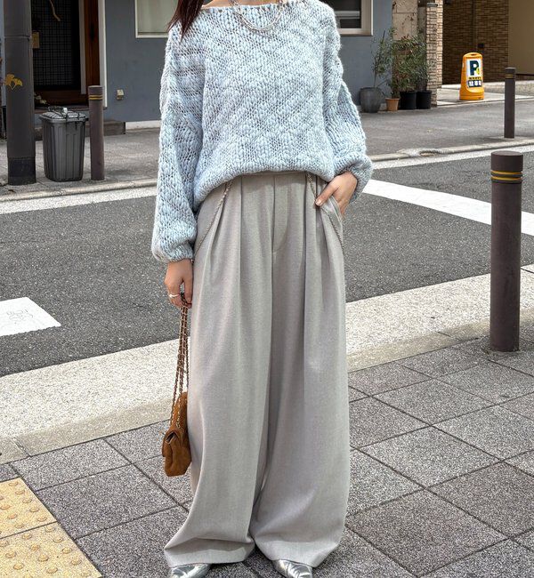  「ローゲージニット」|ニット・セーター|
