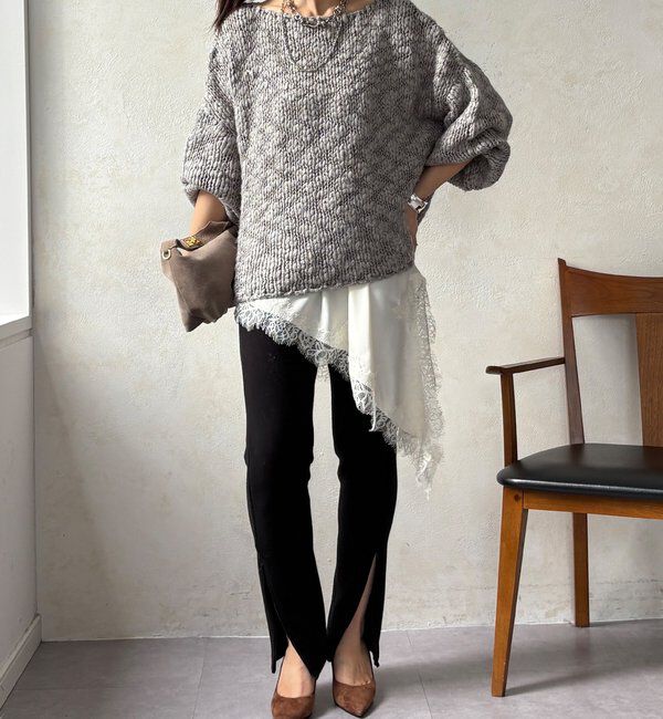  「ローゲージニット」|ニット・セーター|