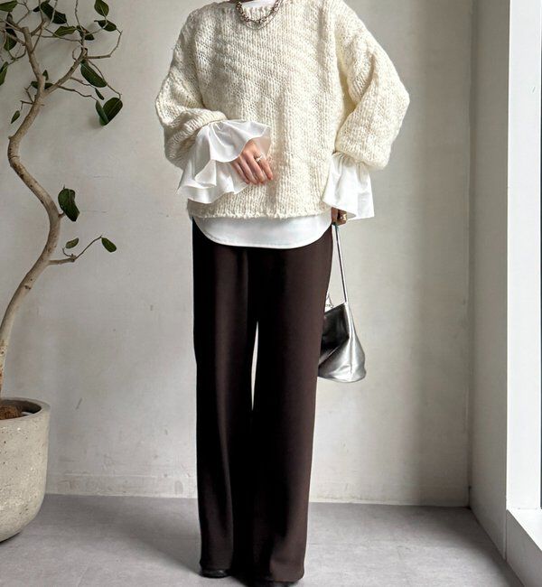  「バルーンカフリブトップス」|Tシャツ・カットソー|