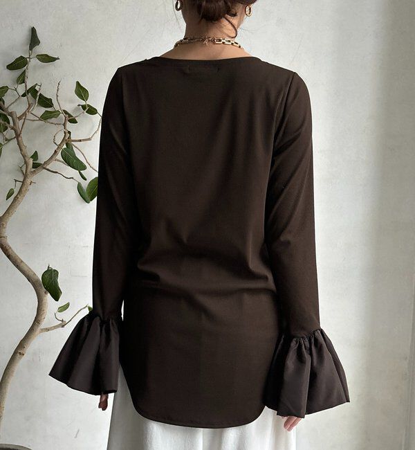  「バルーンカフリブトップス」|Tシャツ・カットソー|