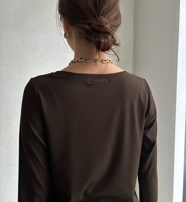  「バルーンカフリブトップス」|Tシャツ・カットソー|