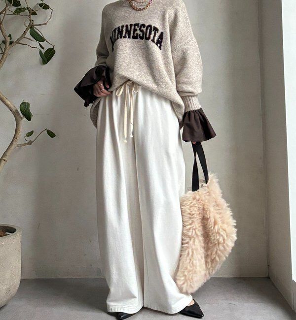  「バルーンカフリブトップス」|Tシャツ・カットソー|