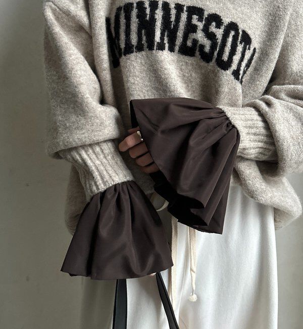  「バルーンカフリブトップス」|Tシャツ・カットソー|