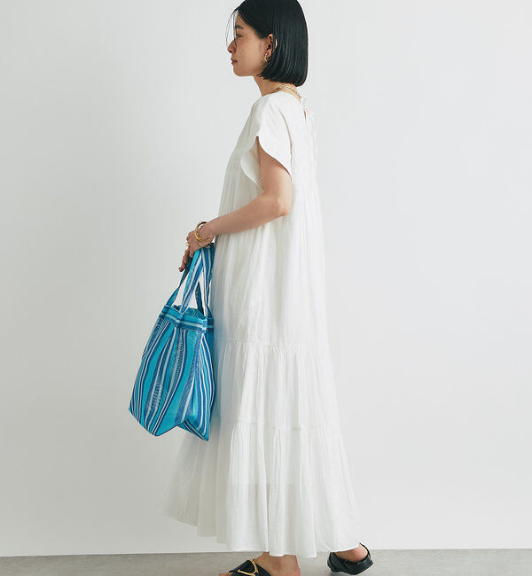  「《2WAY仕様》前後2WAYインド綿ピンタックワンピース」|その他|