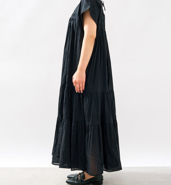  「《2WAY仕様》前後2WAYインド綿ピンタックワンピース」|その他|