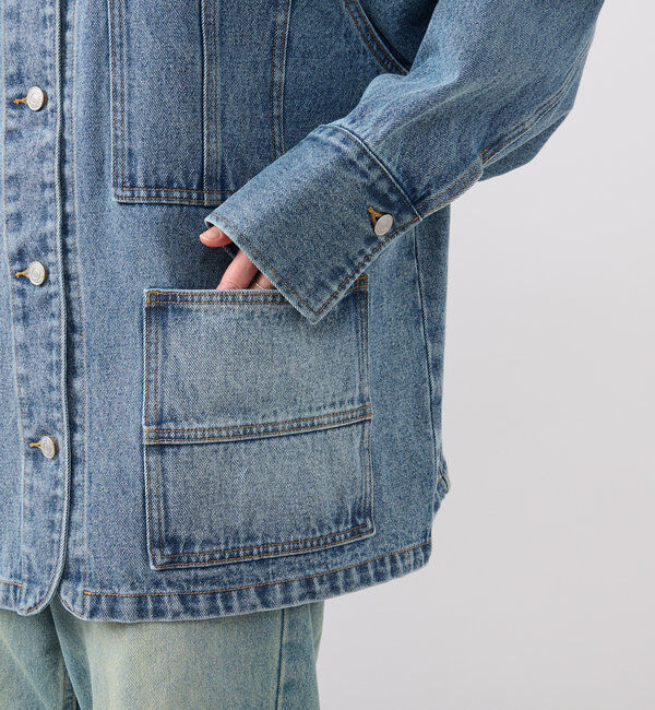  「【MONN.:.（モン）】ルーズカバーオール」|その他|