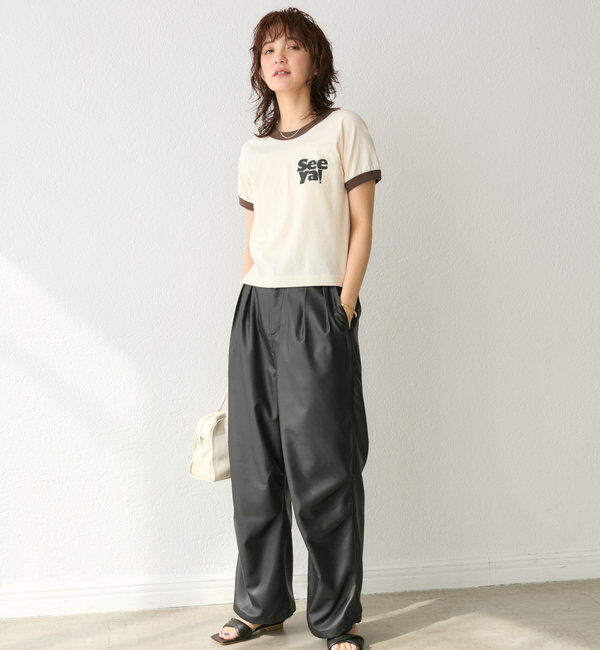  「【キャッチーなロゴが◎】リンガーロゴTee」|Tシャツ・カットソー|