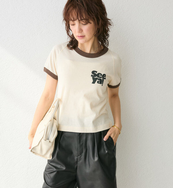  「【キャッチーなロゴが◎】リンガーロゴTee」|Tシャツ・カットソー|