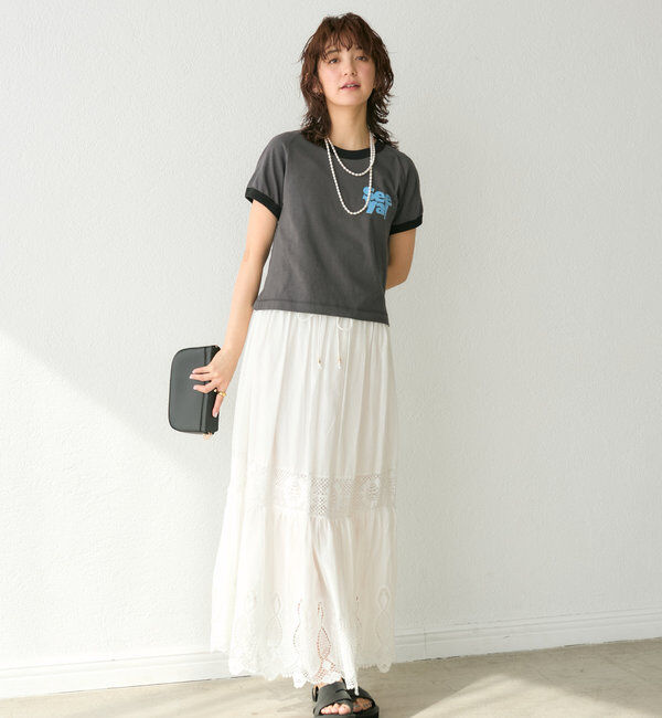  「【キャッチーなロゴが◎】リンガーロゴTee」|Tシャツ・カットソー|