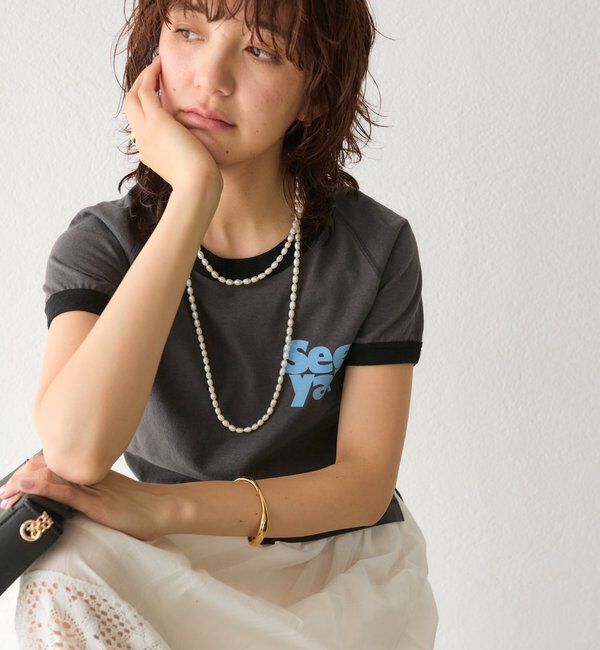  「【キャッチーなロゴが◎】リンガーロゴTee」|Tシャツ・カットソー|