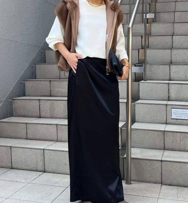  「【新色登場！】バックスリットブラウスT」|シャツ・ブラウス|