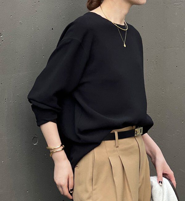  「【新色登場！】バックスリットブラウスT」|シャツ・ブラウス|