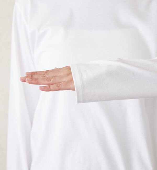  「ラウンドヘムロンTee」|Tシャツ・カットソー|