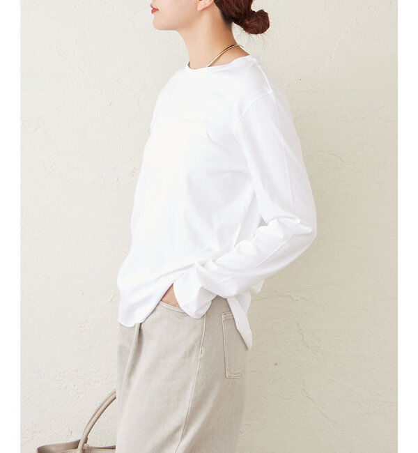  「ラウンドヘムロンTee」|Tシャツ・カットソー|