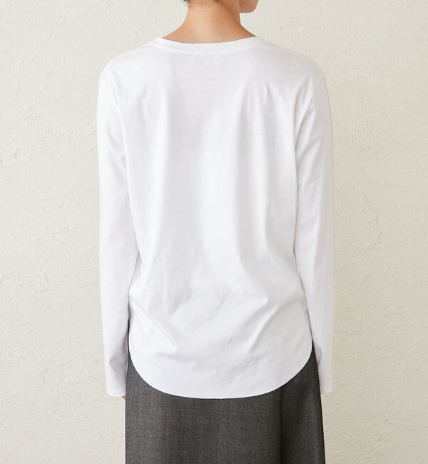  「ラウンドヘムロンTee」|Tシャツ・カットソー|