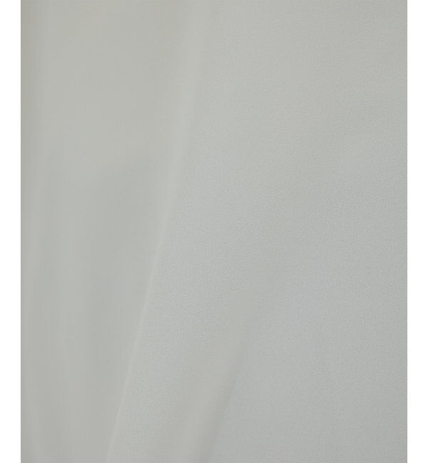  「バックサテンヘムブラウス」|シャツ・ブラウス|