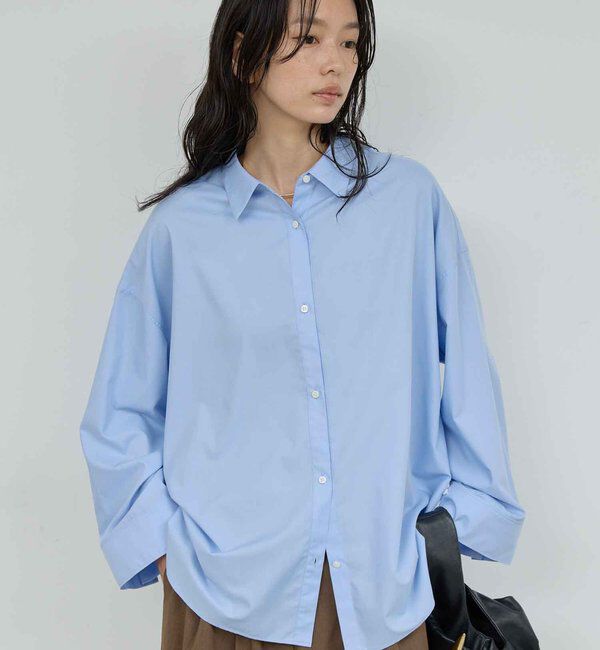  「【ルミネ限定カラーあり！】ツイルオーバーシャツ」|シャツ・ブラウス|