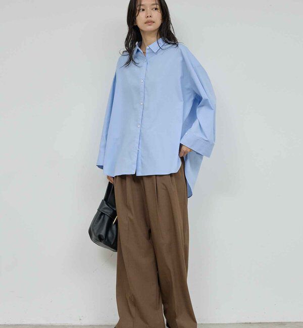  「【ルミネ限定カラーあり！】ツイルオーバーシャツ」|シャツ・ブラウス|