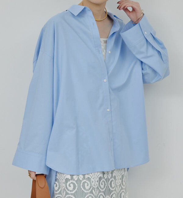  「【ルミネ限定カラーあり！】ツイルオーバーシャツ」|シャツ・ブラウス|