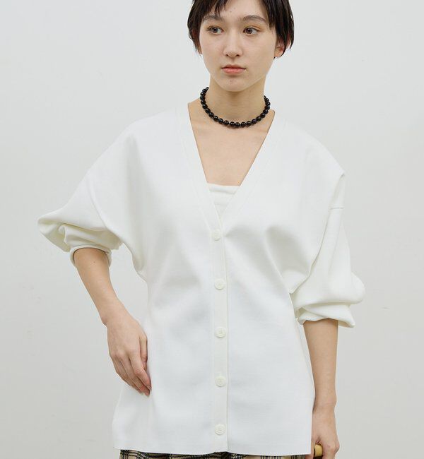  「ウエストシェイプカーディガン」|ニット・セーター|