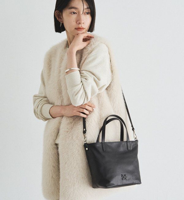  「レザー2WAYミニトートバッグ」|トートバッグ|