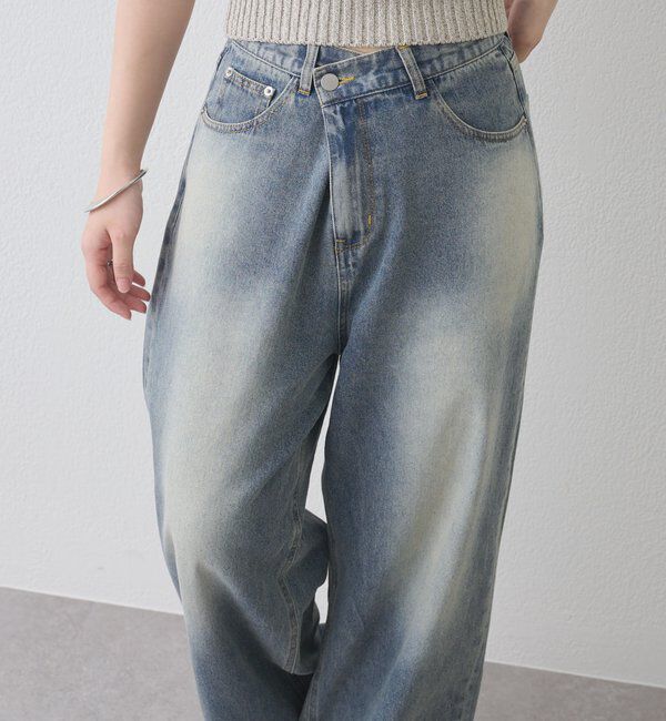  「カットオフオーバーダイデニム」|デニム|