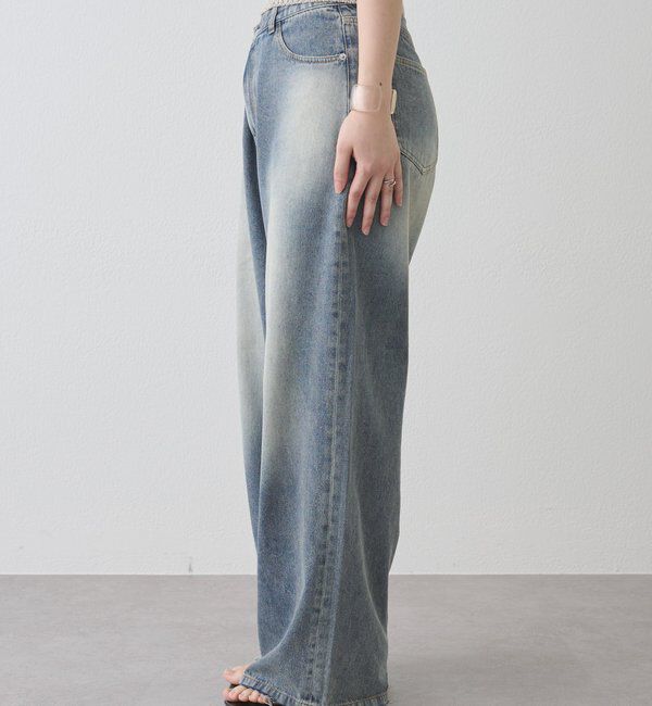  「カットオフオーバーダイデニム」|デニム|