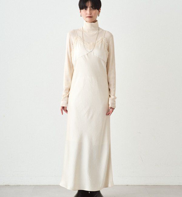  「レースキャミワンピース」|ワンピース|