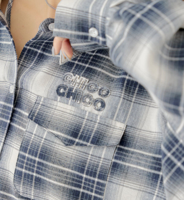  「【WEB限定6色展開】2WAYオーバーチェックシャツ」|シャツ・ブラウス|