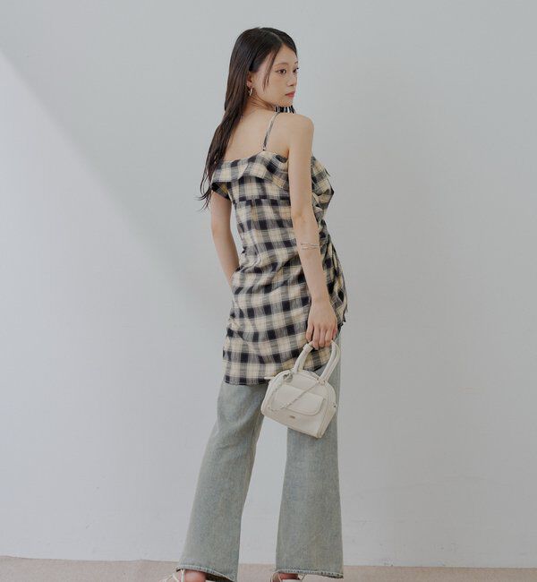  「【WEB限定6色展開】2WAYオーバーチェックシャツ」|シャツ・ブラウス|