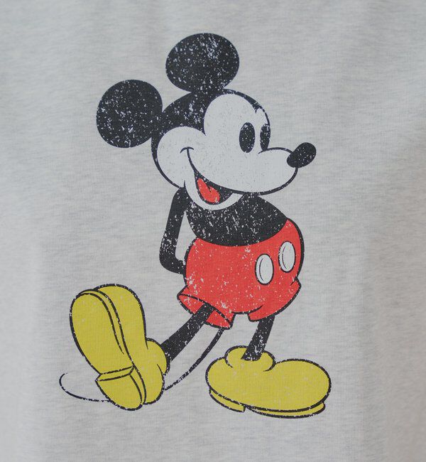  「ミッキーノースリフレンチT」|Tシャツ・カットソー|